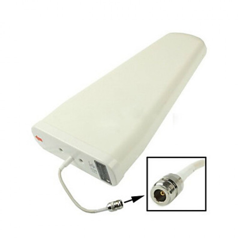 2G GSM 900mhz DCS 1800mhz 4G LTE Signal Booster Mobile Phone Signal Repeater with Log Periodic Antenna / Panel Antenna