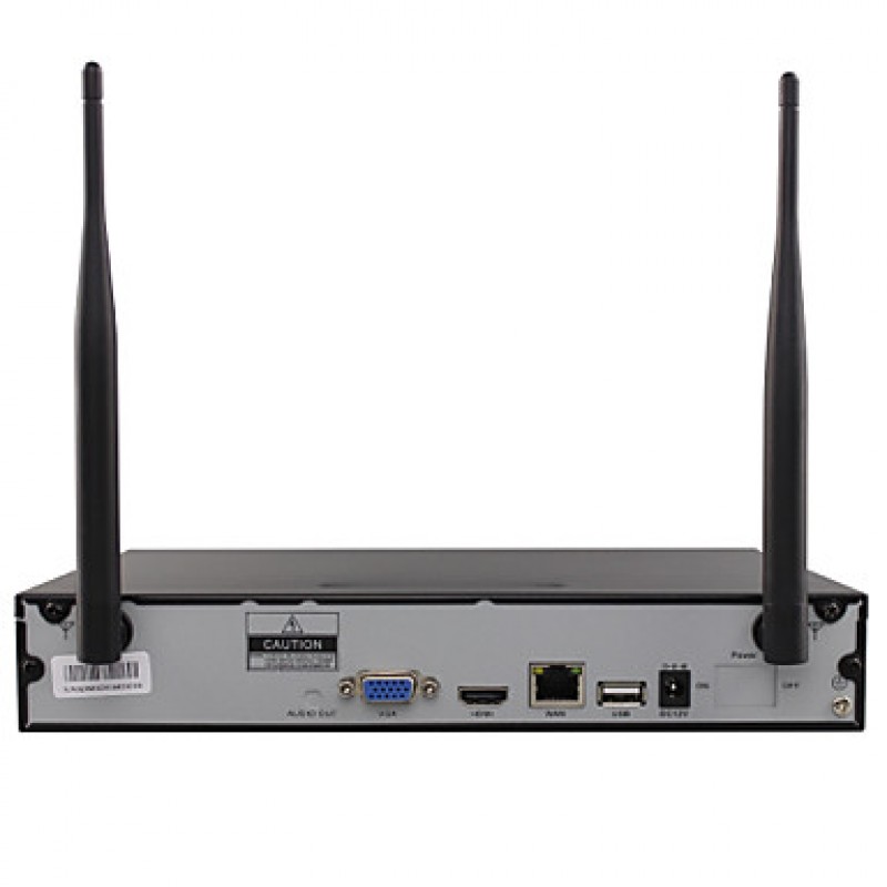 Wifi IP Camera System Kit 4CH NVR Wireless Camera Standalone System Wired IP Camera 720P Security Camera Kit  