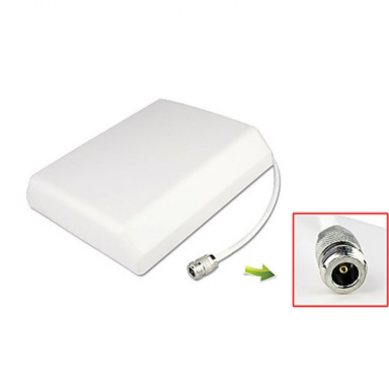 Mini W-CDMA Signal Booster 3G 2100mhz Mobile Phone Signal Repeater with Panel Antenna / Yagi Antenna / LCD Display