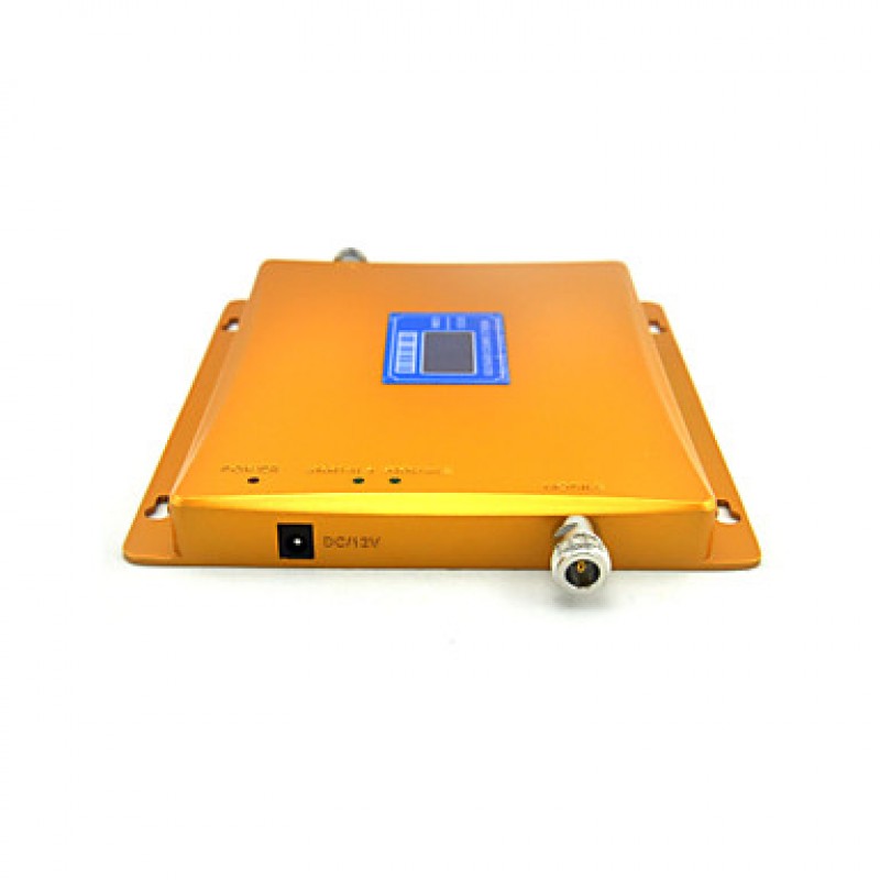 2G GSM 900mhz DCS 1800mhz 4G LTE Signal Booster Mobile Phone Signal Repeater with Log Periodic Antenna / Panel Antenna